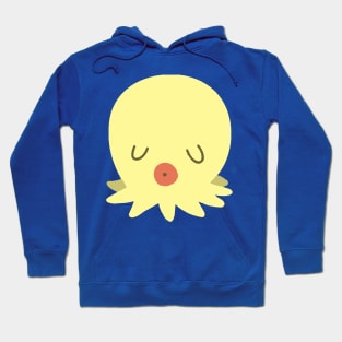 Yellow Octopus with Kissy Lips Hoodie